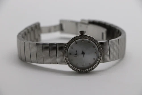 Christian Dior Baby D Montre Femme CDO4111 Bracelet Quartz État Presque Neuf...