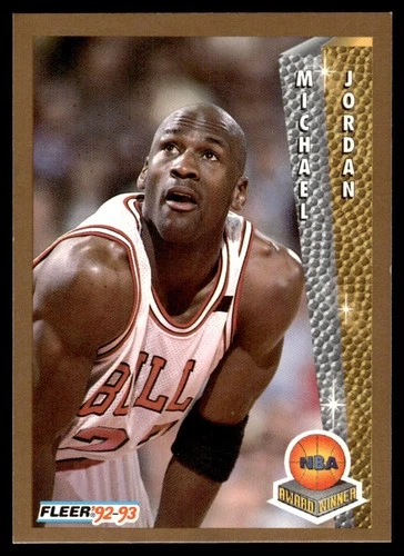 1992-93 Fleer M18 Michael Jordan Chicago Bulls #246