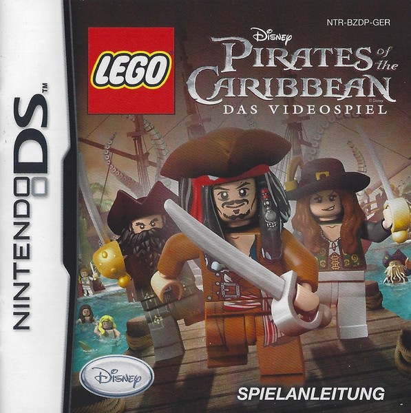Disney Lego Pirates Of The Caribbean Nintendo Ds Ds Lite Dsi 3DS 2DS-image