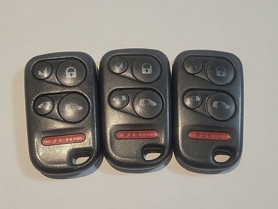 2001-04 Honda Odyssey Keyless Remotes, Key Fobs OUCG8D440HA           3 Remotes 