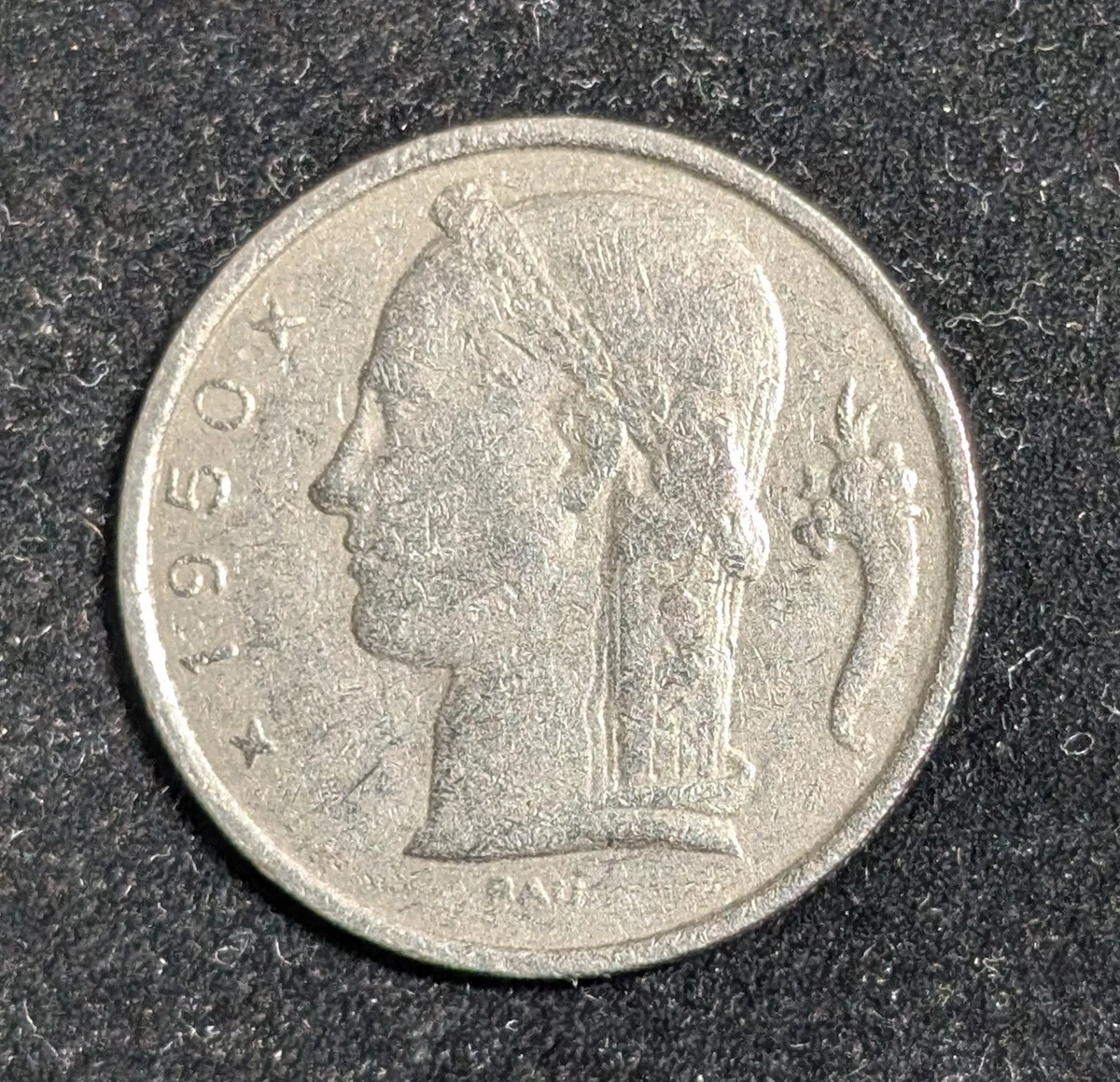1950 Belgian Coins Just Listed 2026