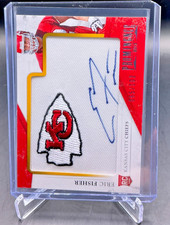 2013 Panini Prominence ERIC FISCHER RC Logo Patch AUTO 65/102 Chiefs