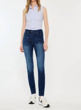 Kancan High Rise Super Skinny Jeans Blue