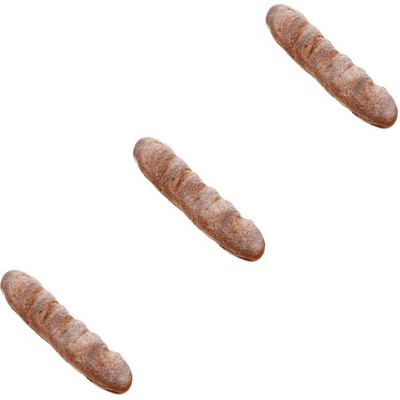 3pcs Fake Bread schmücken künstliches Brotmodell Fotografie Stütze künstliche