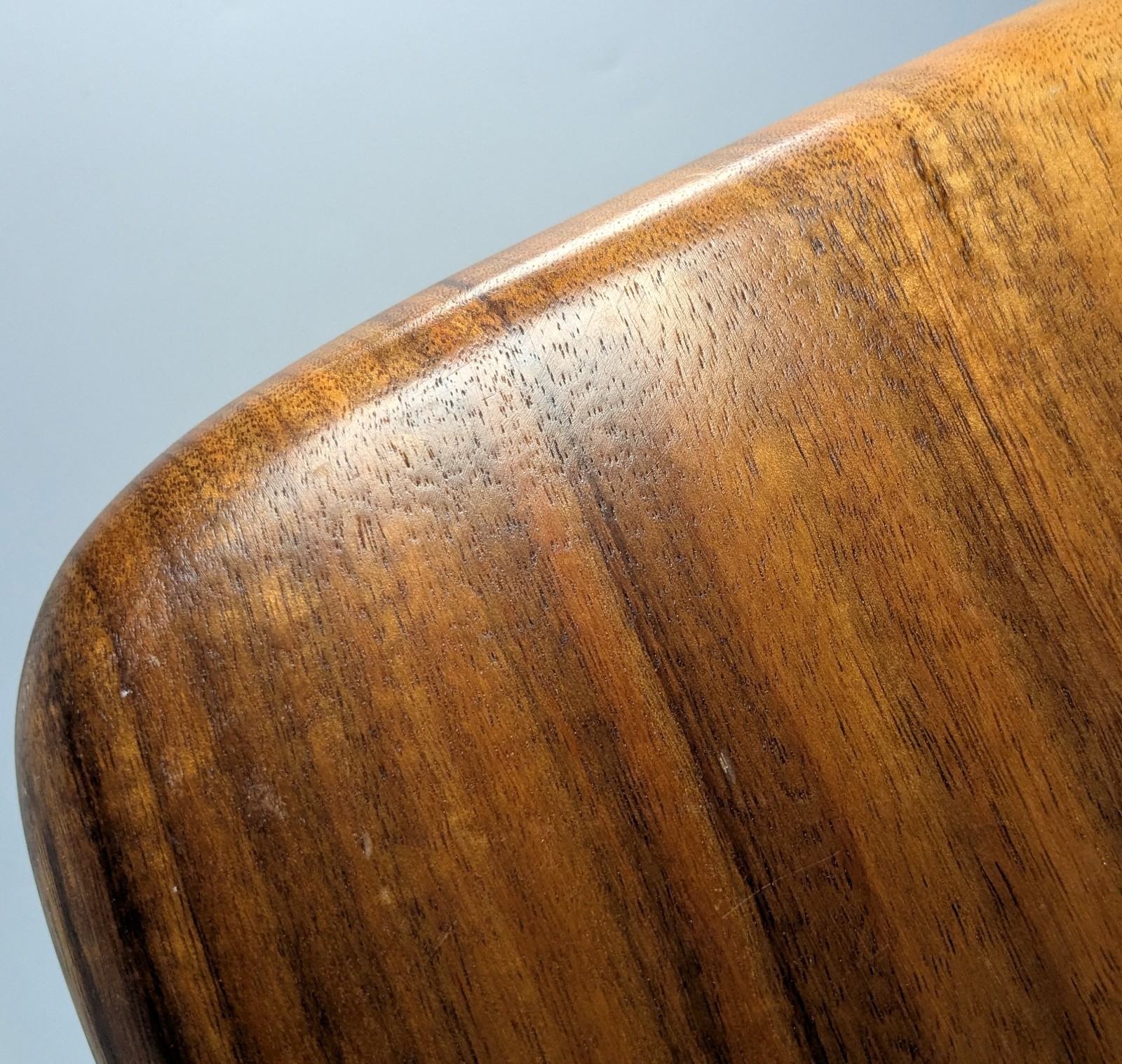 Blair Hawaii Koa Wood Square Tray 11.75 inch Curly Koa Wood Vintage Tray