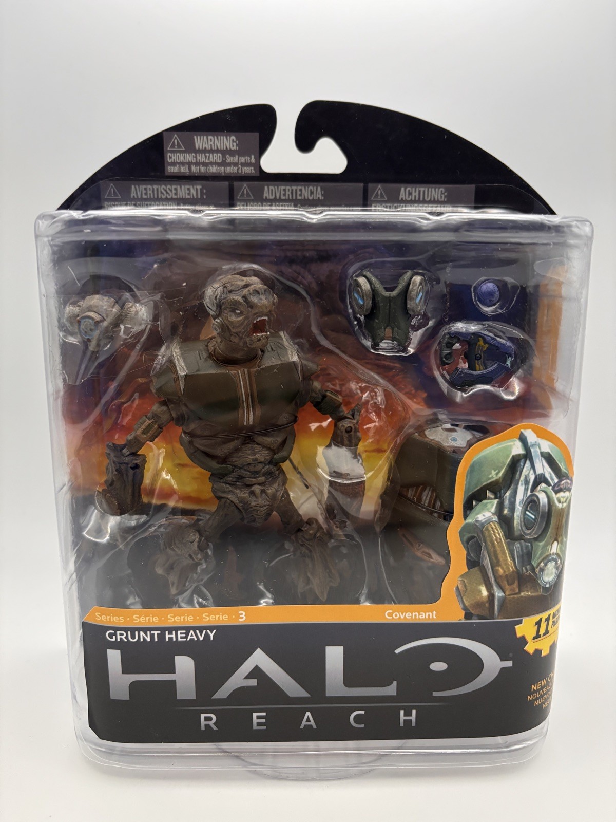 Mcfarlane Toys Halo Reach Grunt Heavy Series 3 Action Figure
