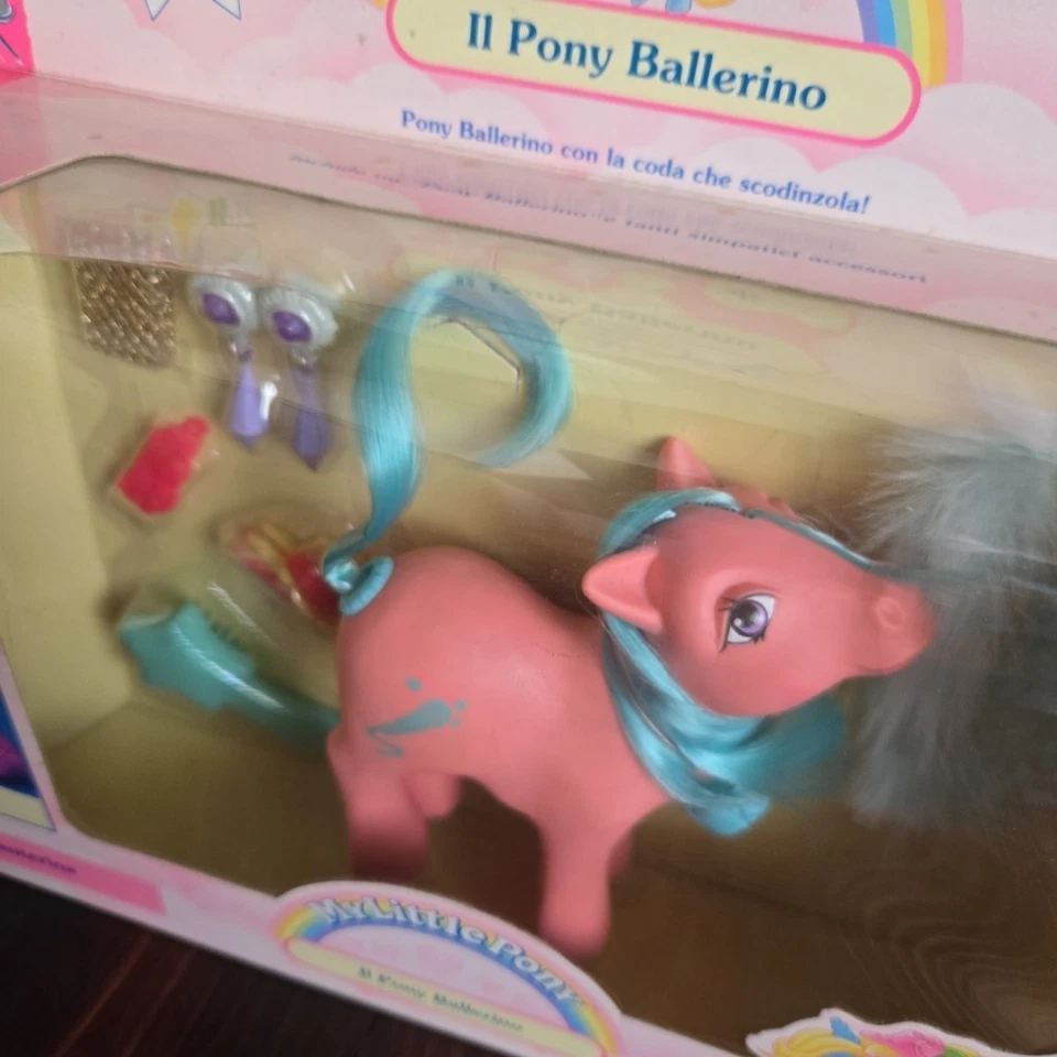 My Little Pony G1, Mini Mein kleines Pony, Vintage Ballerino Canterina GIG - Immagine 2 di 4