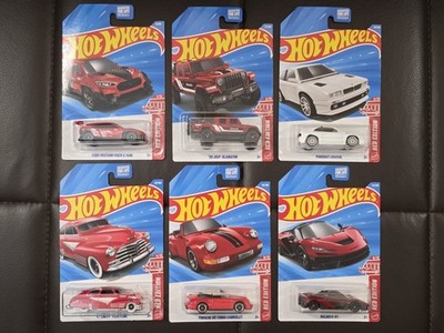 Hot Wheels 2026 Target  Red Edition #1-6 cars complete set Lot Of 6