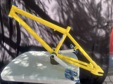 bmx Fit Bike Co Frame and Samox Crankset 175mm Pedals Demolition