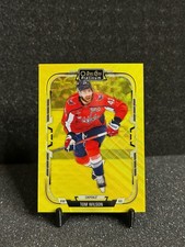 2025-26 O-Pee-Chee Platinum #34 Tom Wilson Neon Yellow Surge Capitals