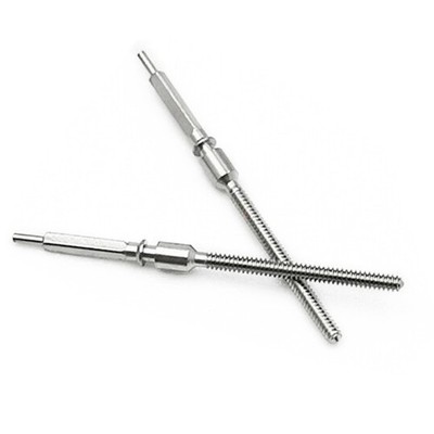 2Pack Watch 0.9mm Winding Stem Pole Rod Bar Replacement for 7750 7751 Movement