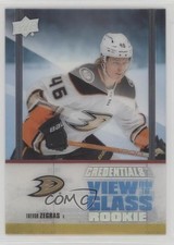 2021-22 Upper Deck Credentials View from the Glass Trevor Zegras #VG-14 1qn8