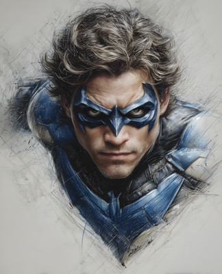 8x10 Character Illustration Art Print - 451178024