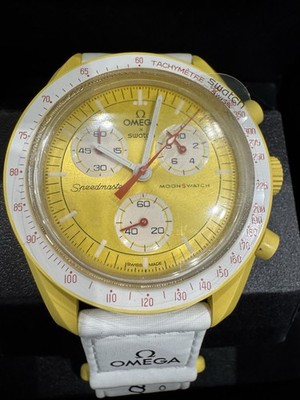 OMEGA x Swatch Speedmaster MoonSwatch Sun Yellow Men's Watch
