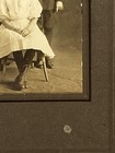 Antique Victorian Cabinet Card Photo c.1900 Three Children Siblings Fashion Suit — photo 3