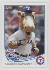 2013 Topps Opening Day Mascots Rangers Captain #M-5 1s8