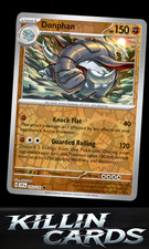 Reverse Holofoil Donphan 103/191 Pokemon Common SV08: Surging Sparks Card NM
