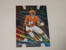 2025 Panini Select Premier Level Tri Color Prizm #173 DJ Moore 092/299