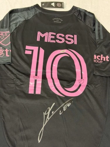 Lionel Messi Signed Inter Miami FC Pro Style Soccer Jersey with COA