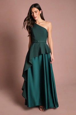 Coast Emerald Maxikleid Damen schwarz zum Binden Kleider