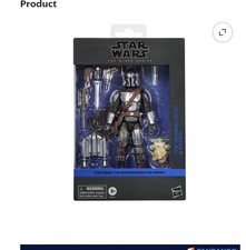 Star Wars The Black Series 6  Deluxe The Mandalorian & Grogu  01 Figure Set NIB