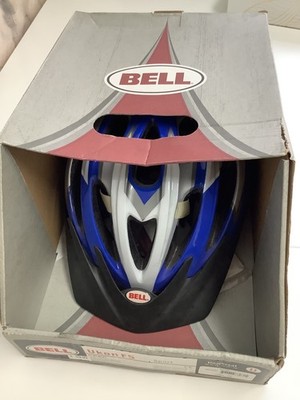 Bell Fahrradhelm Ukon FS Universal 54 61 cm Silber blau Neu OVP