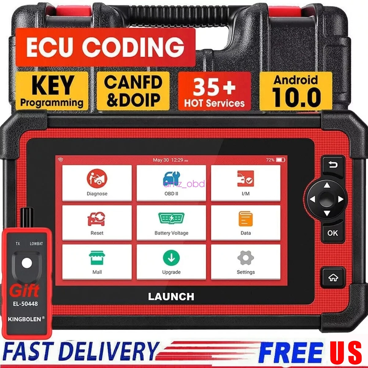 LAUNCH M30 OBD2 Diagnoseapparaat Universele Auto Motor Foutcode Lezer Met Volledige Functies Engine Dtc Scanner Voor Alle Obd Ii Eobd Protocollen Foutcodes Lees Wis Free Update 626966250
