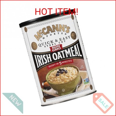 McCann's Irish Oatmeal, Quick & Easy Steel Cut Oats, 24 Ounce