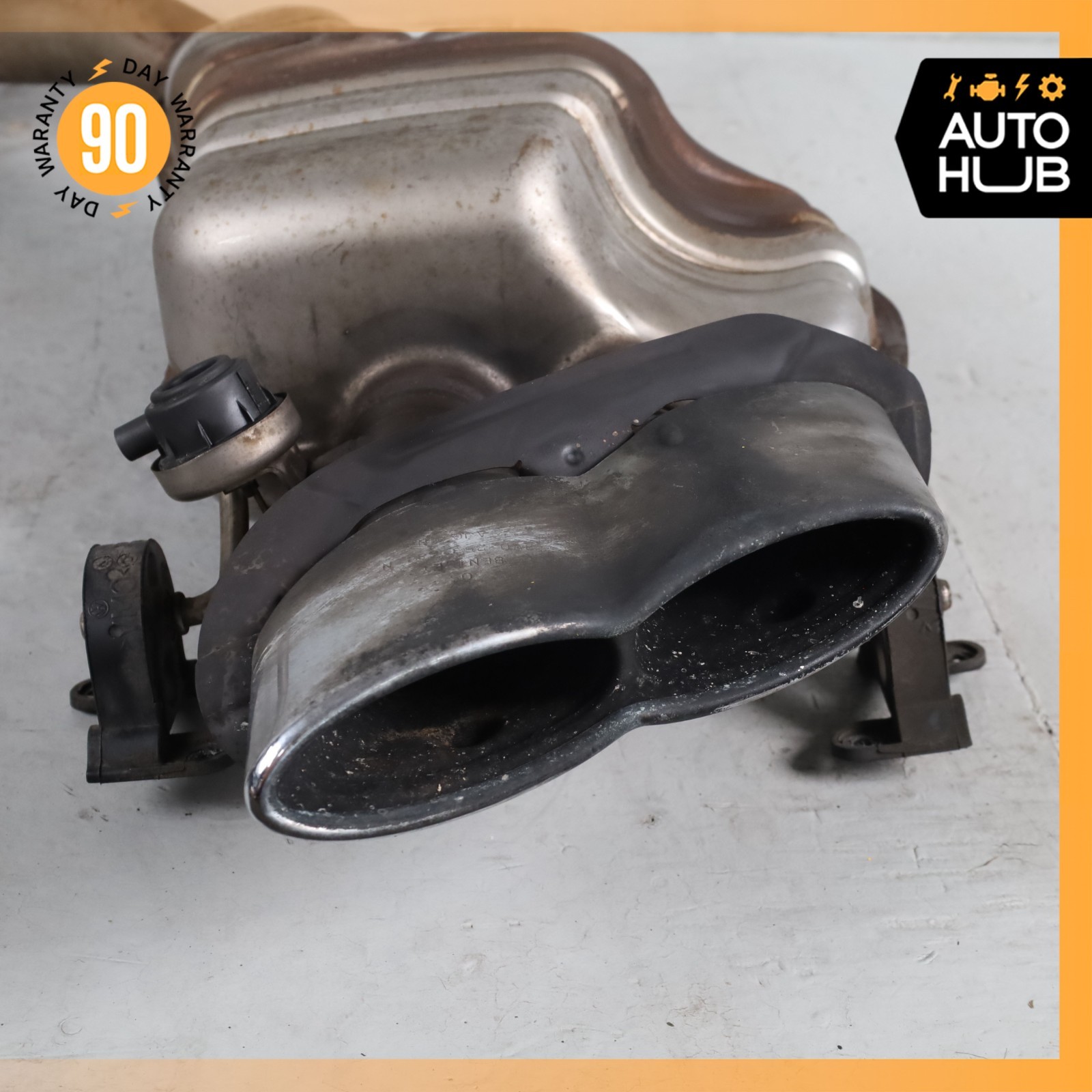 13-17 Bentley Continental GT GTС 4.0L V8 Exhaust Mufflers Set 3W0253611E OEM