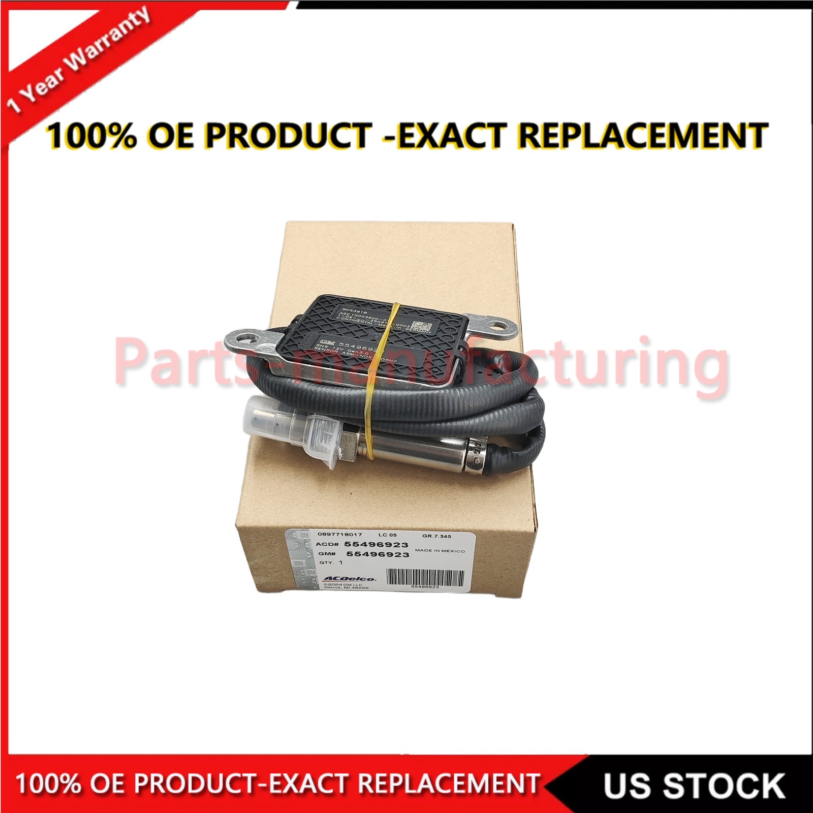 NOx Sensor Nitrogen Oxide Sensor For Chevrolet GMC 55496923 24001920 US NEW