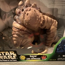 Kenner Star Wars Power of the Force Rancor & Luke Skywalker ROTJ 1998