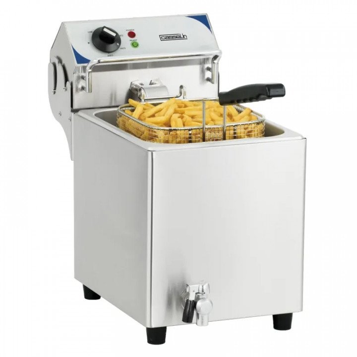 Friteuse inox électrique 7 Litres pour repas de famille réussis