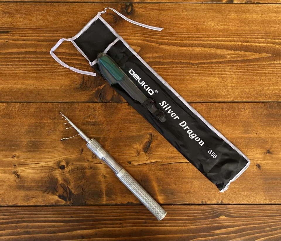 Shimano 5ft6in Telescopic Spinning Rod Trout Silver Lightweight Travel - Image 2 of 4