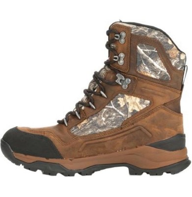 Muck Boot Summit Lace 8'' Hunting Boot, Black/Graham/Chocolate  Men's 7 Women 8