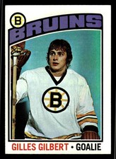 1976-77 Topps Gilles Gilbert #255 - Boston Bruins