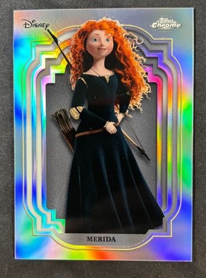 MERIDA 2024 Topps Chrome Disney Brave SILVER Refractor #143