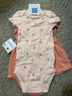 NWT! Carter’s Three Piece Girls Set 12 Months Peaches — photo 2