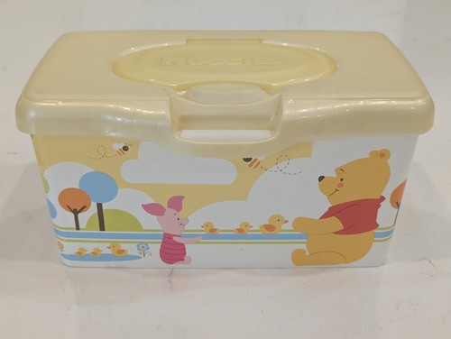 Huggies Wipes Empty Pop-Up Container Disney Winnie the Pooh Tigger Piglet Clean!