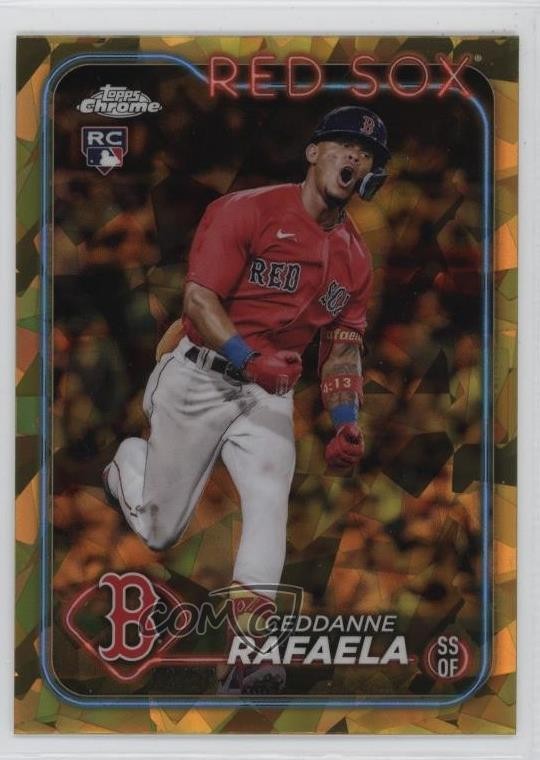 2024 Topps Chrome Sapphire Edition Gold /50 Ceddanne Rafaela #313 07i7