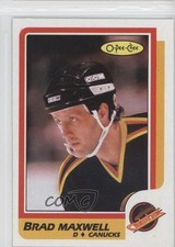 1986-87 O-Pee-Chee Brad Maxwell #242 0a4