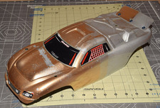 TRAXXAS RUSTLER Body Painted Silver Gold XL5 VXL Body Shell - Pre-owned