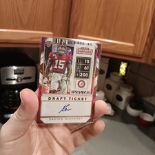 2020 Contenders D. P. -Touchdown Ticket RC Auto Xavier McKinney #172 Mint /6