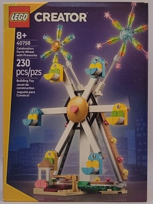 Lego Creator Celebration: Ferris Wheel with Fireworks (40758)   New; Sealed Box