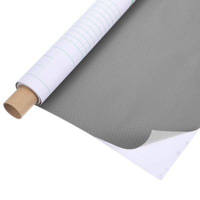 19.69 x 53.94 Inches Leather Repair Patch, Breathable Perforated Self Adhesiv...
