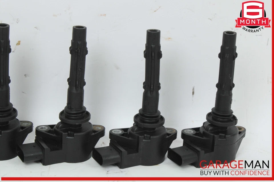 05-13 Mercedes W204 C300 S550 SLK350 M272 Ignition Coil Set of 6 0001502680 OEM - Image 4 of 4