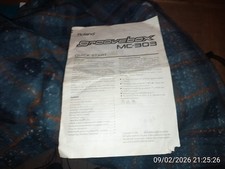 Roland MC303 Quick Start Guide