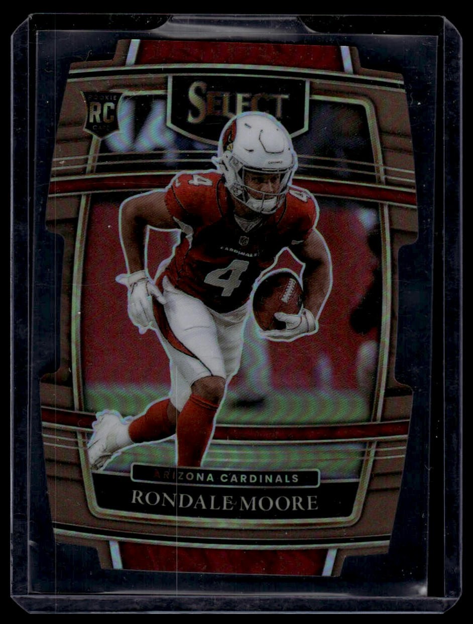 2021 Panini Select #58 Rondale Moore Copper Prizm Die Cut #/199