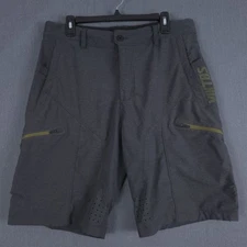 Viktos Kadre XP Cargo Shorts Mens 34 (Fits 34x11) Gray Tactical Stretch