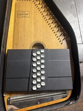 Oscar Schmidt Appalachian Autoharp Model 45 C/R Natural Wood w/ Hard Case