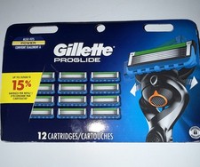 ~ Brand New Gillette Mens Proglide  Razor Cartridges 12 Ct Refills ~